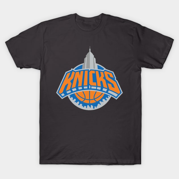 Retro Knicks On The City T-Shirt by The Choosen One